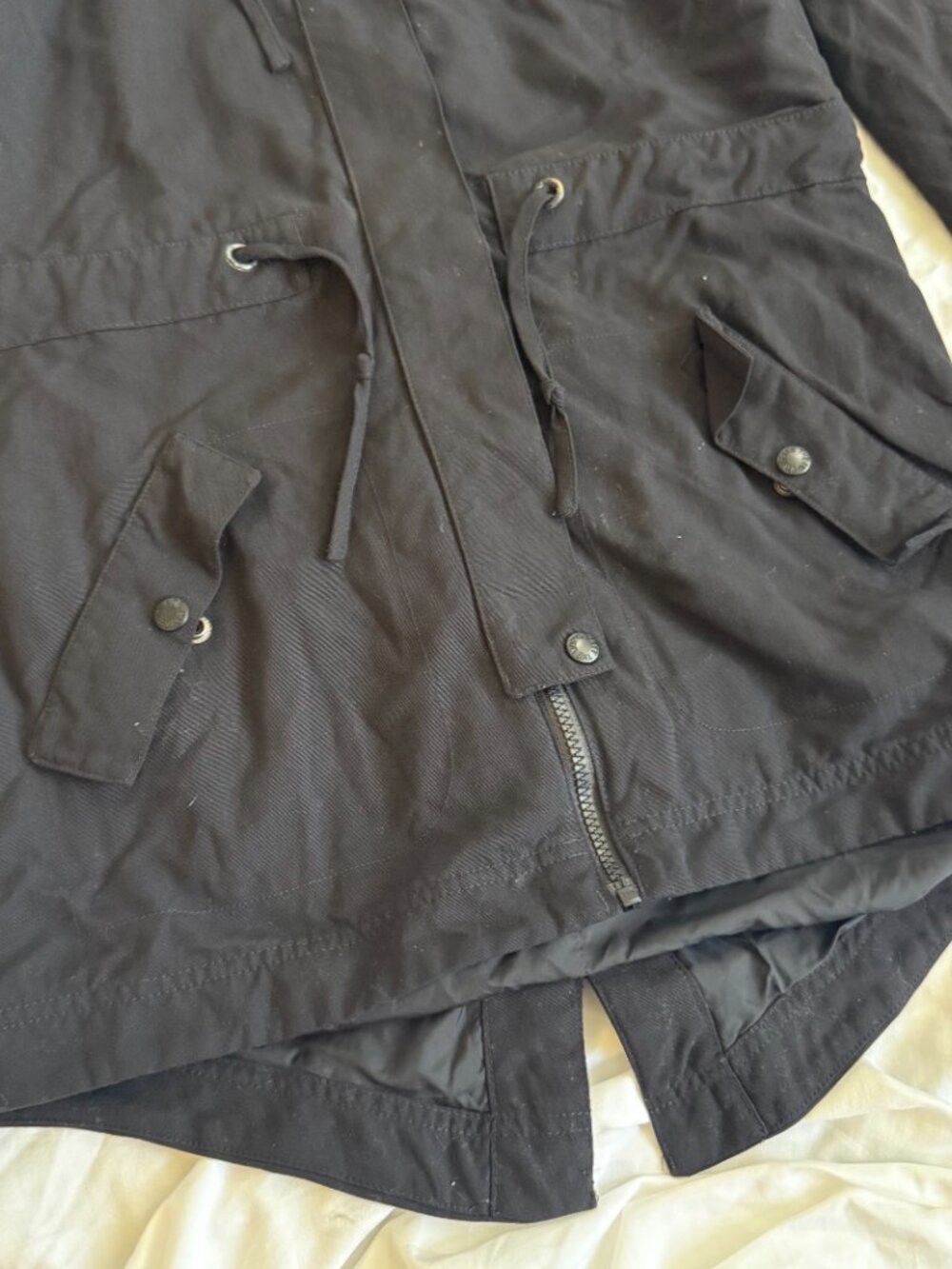 The North Face Black Coat Jacket - Picture 4 of 14